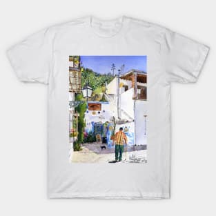 Patio in Sacromonte, Granada, Spain T-Shirt